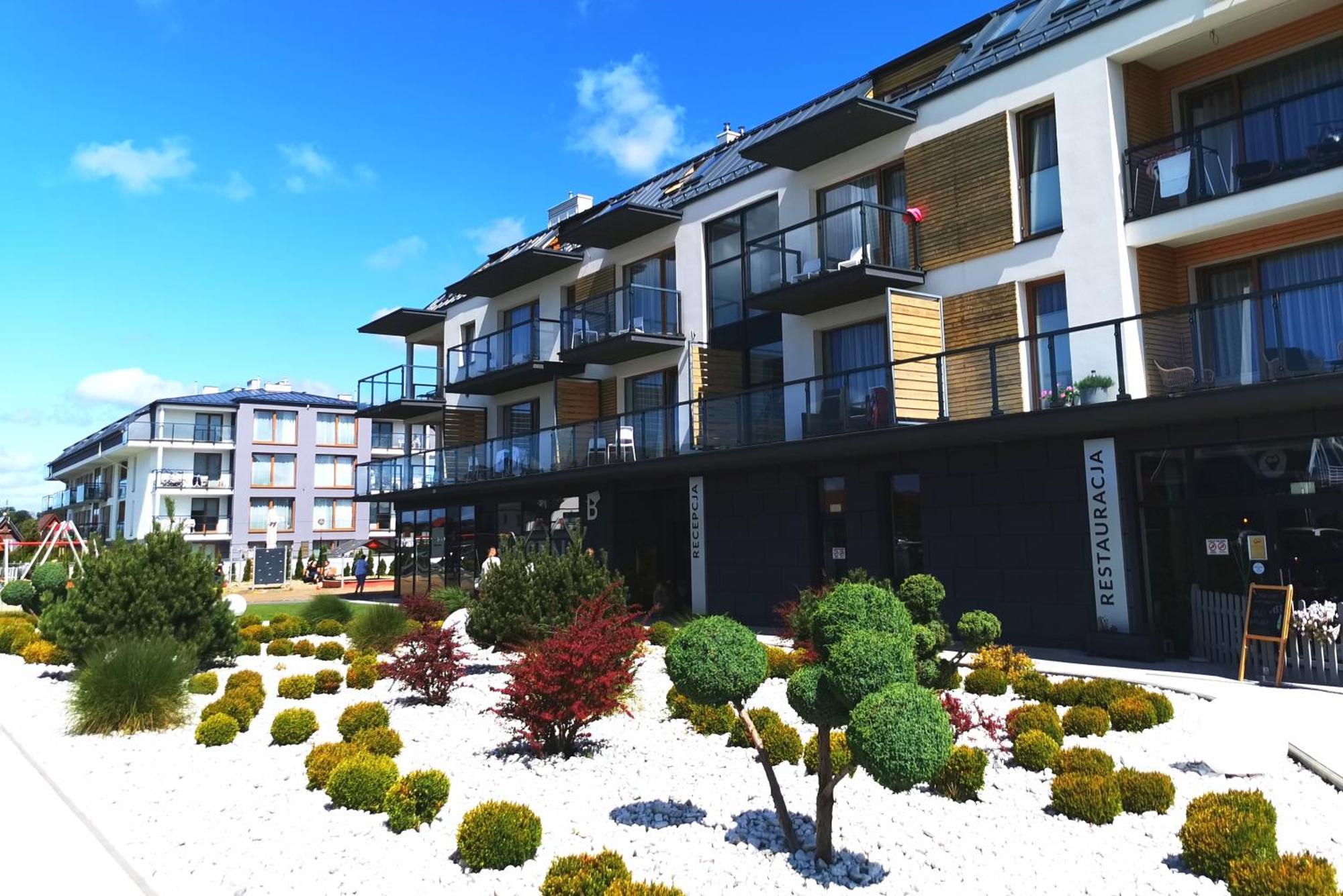 APARTAMENT BLUE II z basenem, Marynarska 10, Sarbinowo Zewnętrze zdjęcie