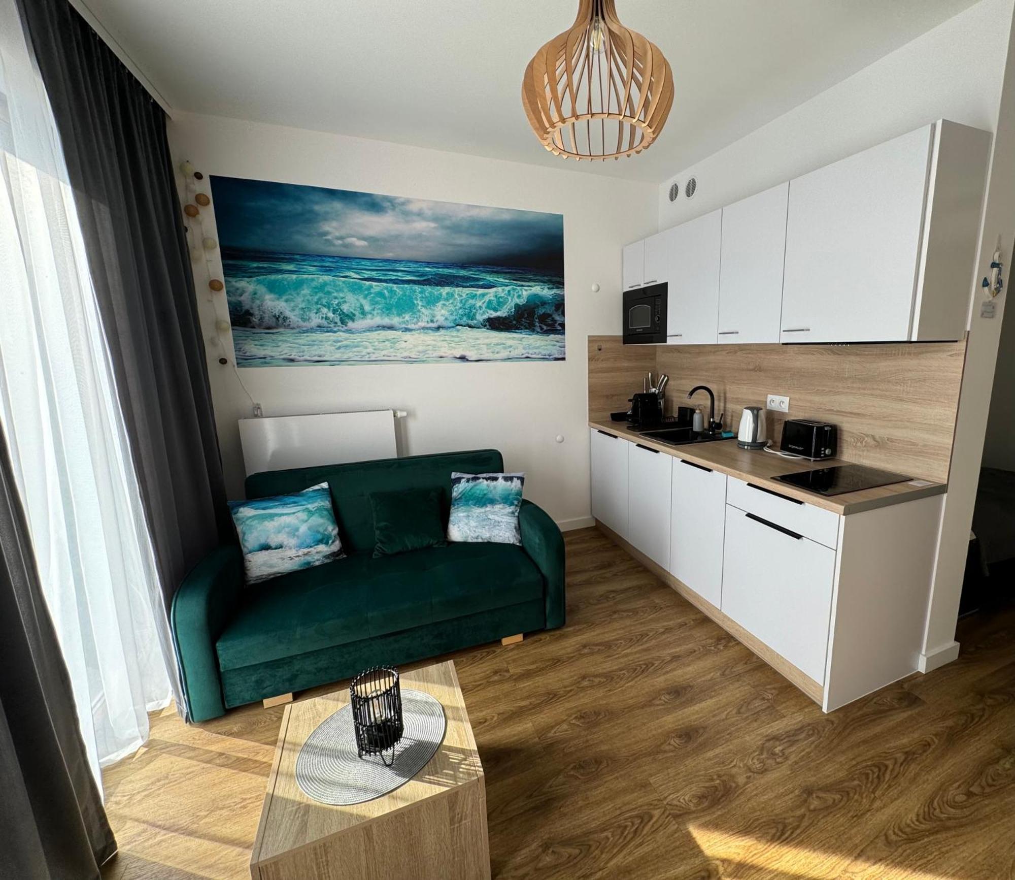 APARTAMENT BLUE II z basenem, Marynarska 10, Sarbinowo Zewnętrze zdjęcie